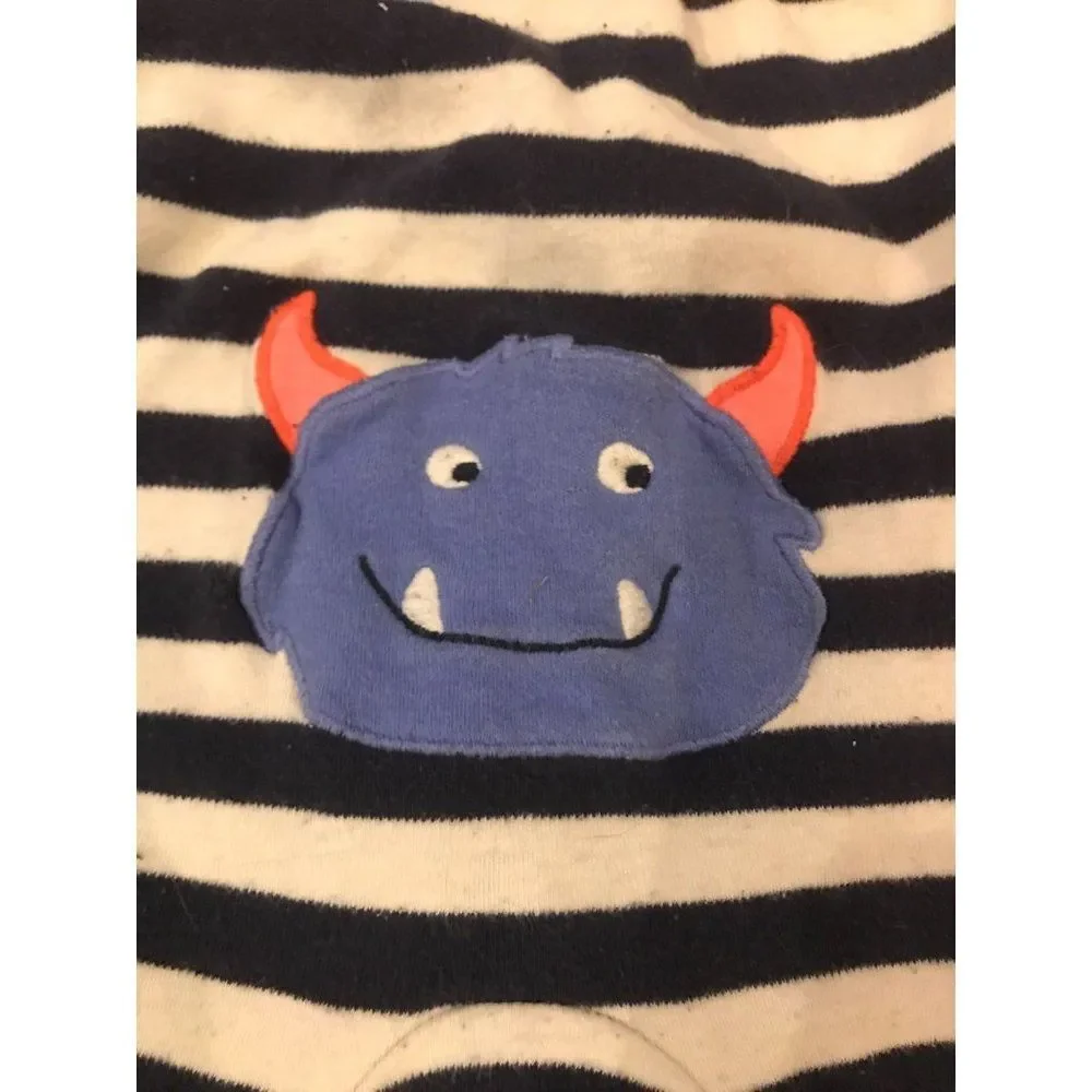 Carters size 6m 6 month Lot Of 3 Animal Sleepers Pjs